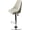 F, variant on N/A Set of 2/4 Curved Back Bar Stool Slipcovers, for Dining Room Chairs with Arms, for Dining Chair Bar Accent Kitchen Counter Height Chair Covers,J,2pack