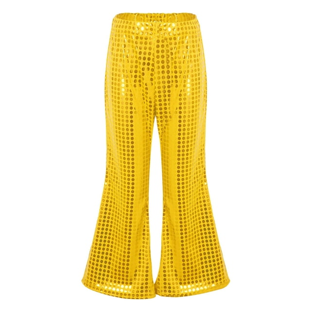 Landzoo One Robe de Fête Décontractée à Paillettes pour Tout-Petits Filles Garçons Manches Courtes Bas Pantalons de Tournée Mignons Légers pour Enfants