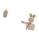 thumbnail image 5 of Estatua clásica cristiana católica de con bandeja para guardar llaves, figura moderna para oficina, mesa, coche, hogar, TV, armario, 5 of 8