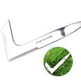 thumbnail image 3 of Desmalezadora de acero inoxidable con mango de madera, hoz, extractor de malezas, herramienta para desmalezar, machete, cuchillo con gancho, herramienta para césped y jardín., 3 of 7