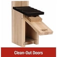 thumbnail image 4 of Nature's Way Bird Products Cedar Bluebird House - Outdoor Bird House - Natural Finish — Residential Use, Standard Application, 4 of 10