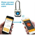 thumbnail image 5 of eGeeTouch 5-02202-94 4th Gen Outdoor Smart Padlock, 5 of 6