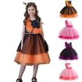thumbnail image 1 of LOVZFMLL Robe d'Été Sans Manches à Col Rond Imprimée pour Filles, 1 of 9