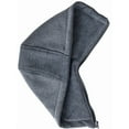 thumbnail image 5 of KVE Boy's Faux Leather Jacket Windproof Fleece Lined Warm Winter Coat Kids Bomber Outerwear PU Motorcycle Hooded Jacket Dark Grey 4-5, 5 of 9