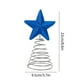 thumbnail image 3 of Adorno de árbol de estrellas del Día de la Independencia | Metal hueco irrompible rojo azul plata | Decoración del árbol navideño para el 4 de julio | Decoración patriótica festiva | 8.6x3.7, 3 of 7