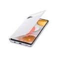 thumbnail image 3 of Funda tipo cartera para Samsung Galaxy A42 S-View, color blanco, 3 of 4