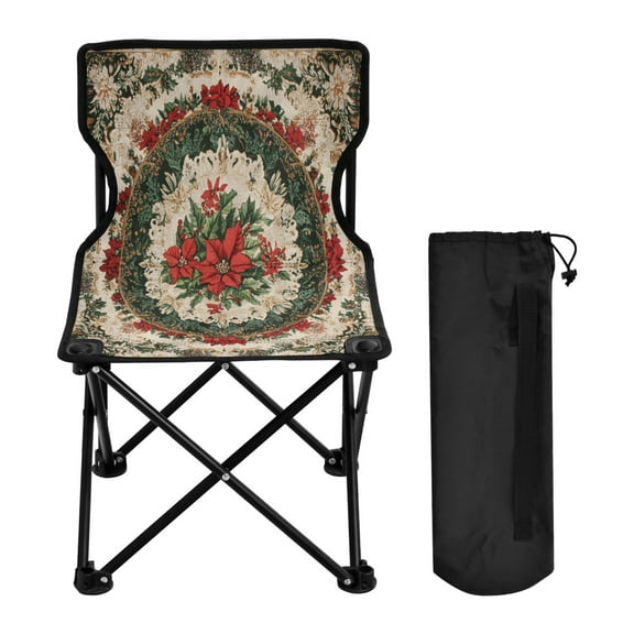YAZAOO Camping Chairs Modern Midjourney_ffyy3_a_beautiful_christmas_fabric_pattern_with_intricate_lace__c425b853-2cfe-436e-91db-8 Pattern Folding chair