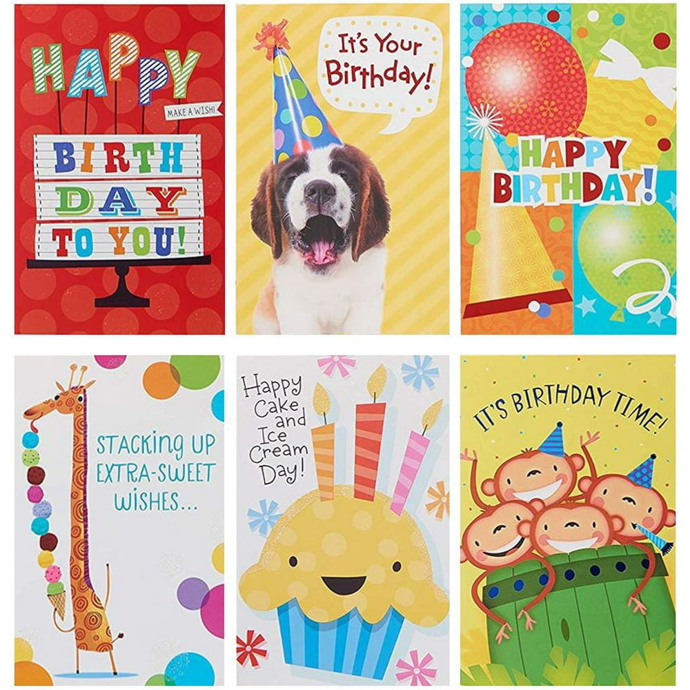American Greetings 12 Count Birthday Cards and White Envelopes