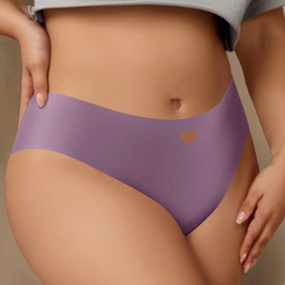 Zorckvet Womens Panties Cotton Silky Briefs Low Rise Cheeky Comfortable Underwear for Women