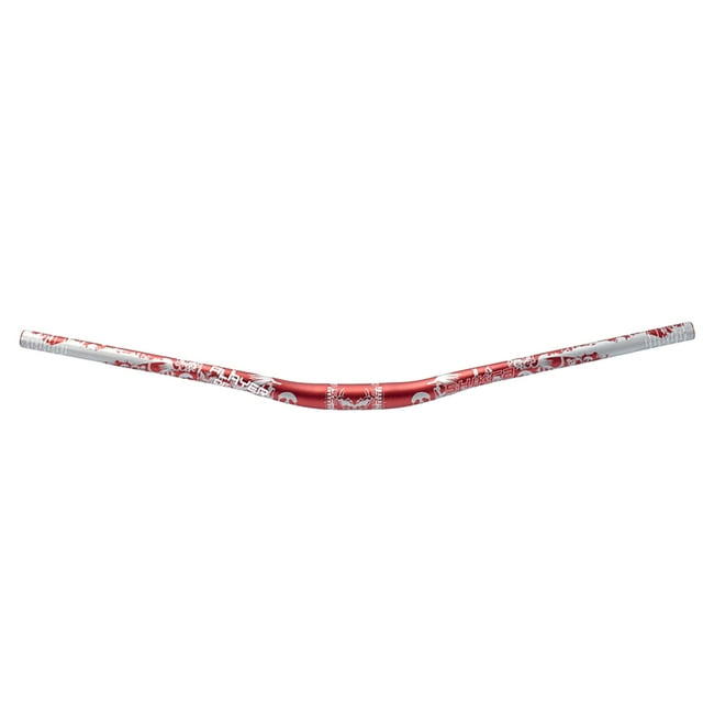 720MM / 780MM Mountain Bike Handlebar 31.8mm Aleac Riser Long Red 720mm