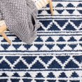 thumbnail image 5 of SAFAVIEH Augustine Kalina Geometric Area Rug, Navy/Ivory, 6'4" x 6'4" Square, 5 of 6