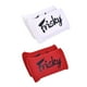 thumbnail image 2 of Protectores de nudillos de gel para boxeo, entrenamiento, acolchados para muay thai blanco y rojo, 2 of 9