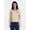 Sand, variant on Women's and Women's Plus Print Cotton Jacket with Long Sleeves, Sizes XXS-4X