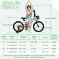 thumbnail image 3 of Costway 16" Kid's Bike with Training Wheels Adjustable Handlebar & Seat Handbrake Silver, 3 of 10