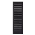 thumbnail image 1 of Premier Louver Exterior Decorative Shutter, Black - 15 x 63 in., 1 of 1
