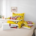 thumbnail image 6 of jejeloiu Popcorn 7-Piece Twin Bedding Sets,Movie Time Bedding Comforter Set,Orange Red Sheet Sets For Boys Girls,Luxury Bedroom Decor Reversible, 6 of 8