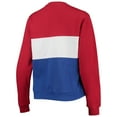thumbnail image 4 of Women's Mitchell & Ness Royal Chicago Cubs Color Block 2.0 Pullover Sweatshirt, 4 of 4