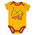 thumbnail image 4 of Warner Bros. Harry Potter Baby Boys' 5-Pack Bodysuits Hogwarts Gryffindor (Newborn), 4 of 7