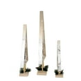 thumbnail image 3 of Ganz Snowflake Tree Set - Three Trees 13 Inch, Plywood - Beads Bells Greenery Mx189341, 3 of 3
