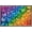 Barnwood Framed Version, variant on Brigid Ashwood - Rainbow Butterflies Wall Poster, 14.725" x 22.375"