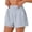 Light Blue, variant on Running Shorts for Women High Elastic Waist Pocket Beach Clothing Women,Blue,S