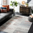 thumbnail image 2 of SAFAVIEH Shivan Kaeden Geometric Gradient Area Rug, Ivory/Rust, 4' x 6', 2 of 8