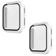 thumbnail image 1 of Pokanic Compatible Con Apple Watch Se 6 5 4 3 2 1 Series Iwatch 9H Funda De Vidrio Templado Protector De Pantalla De Cuerpo Completo Cubierta Carga Inalámbrica Peso Ligero Resistente A Los Arañazos (B, 1 of 5