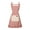 Red, variant on Yammee Cooking Apron Design Cotton Linen Blend Ergonomic Pocket Kitchen Essential Apparel