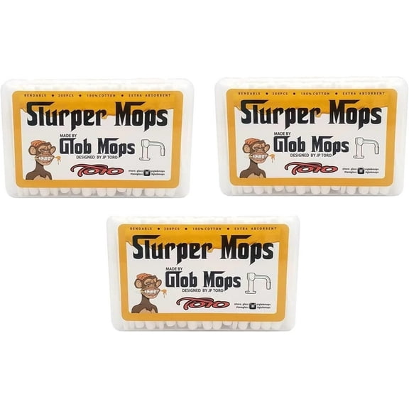 Slurper Mops 200 ct - Pack of 3
