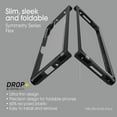 thumbnail image 5 of OtterBox Symmetry Series Flex Case for Samsung Galaxy Z Fold3 5G, Black Crystal, 5 of 5