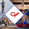thumbnail image 4 of Entrenamiento cruzado y fitness funcional - Cuerda de saltar de alambre de PU ajustable para adultos y niños, 4 of 5