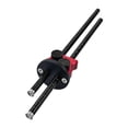 thumbnail image 1 of Calibre para marcar ruedas Zulema doble cabezal negro rojo 15 cm 6 pulgadas, 1 of 8