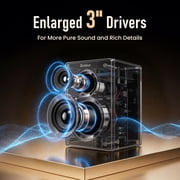 Bobtot Wireless Surround Sound System Home Theater System, 1000W Surround Speakers 8 Subwoofer 5.1/2.1 Channel Deep Bass with ARC Optical Bluetooth Karaoke Input