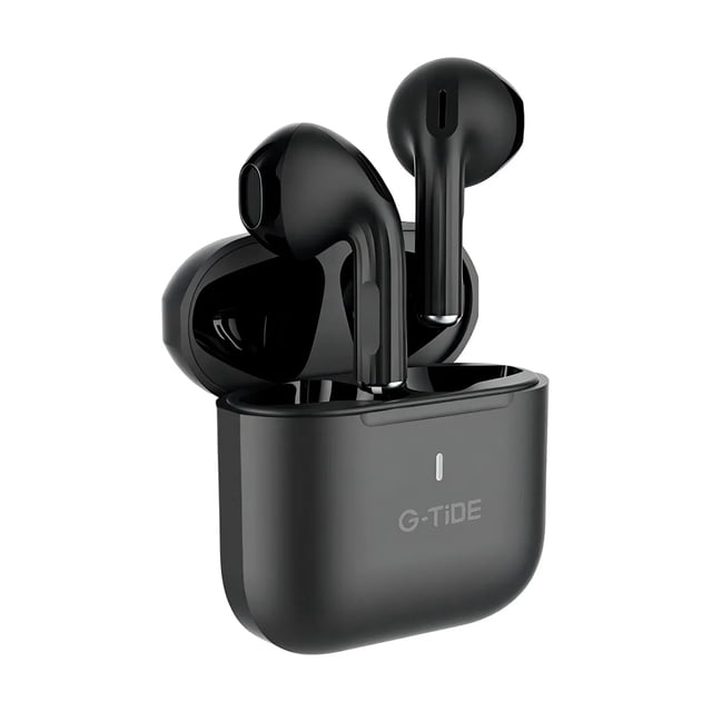 AUDIFONOS BLUETOOTH CARGA RAPIDA CONTROLES TOUCH INCLUYE BOLSA NEGRO