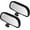 Black 2pcs, variant on Blind Spot Mirror for Car, HD Glass Convex Wide Angle Blindspot Rear View Mirrors, Adjustable Clip On Car Side Mirror for Trucks SUVs Jeep RVs, Fits Max 0.16in/0.4cm Framed Mirrors