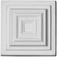 thumbnail image 1 of Ekena Millwork ROS05X05LE 4.38 x 4.38 x 1.25 in. Leandros Rosette, 1 of 4