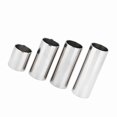 thumbnail image 1 of Set of 4 Stainless Steel Finger Slider Bars Guitar Slide Bar Stainless Steel Slider Tune Stick Metal Slides for Electric Acoustic Guitar Bass Medium String Instruments Accessories, 1 of 7