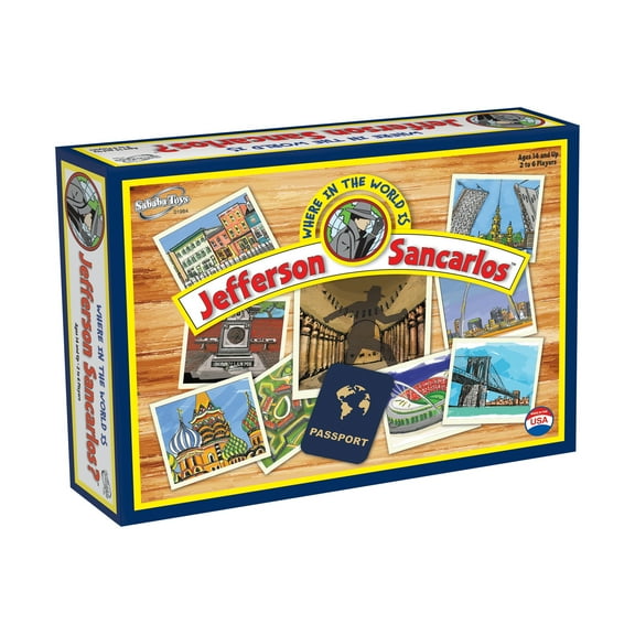 Where in the World Is Jefferson Sancarlos? Party Game by Sababa Toys