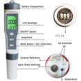 thumbnail image 2 of Comprobador digital de salinidad para sistemas hidropónicos, medición precisa con calibración automática, diseño portátil 4 en 1 para piscinas, acuarios y agua potable, 2 of 5