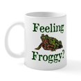 thumbnail image 2 of CafePress - Feeling Froggy? Mug - 11 oz Ceramic Mug - Novelty Coffee Tea Cup, 2 of 6