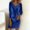 a1000_Navy, variant on Vetsdori Long Sleeve Mini Dresses for Women Velvet Crew Neck Dress Cocktail Black Party Pleated,Formal Gowns Ladies Dresses Solid Color