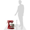 thumbnail image 5 of KitchenAid Commercial Series 8 qt Stand Mixer, Empire Red with Flat Beater, Dough Hook, Whip, 5 of 5