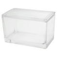 thumbnail image 1 of KAKOWELY microscope jars Empty 60-Slide Glass Dyeing Case With Vertical And Horizontal Racks For Microscope Slides High Precision For Science Projects6.5"X3.94"X3.74", 1 of 5