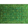 thumbnail image 1 of Ahgly Company Indoor Rectangle Oriental Green Traditional Area Rugs, 4' x 6', 1 of 4