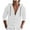 White, variant on hotojiny Men's Cotton Linen Hoodies Shirts Fashion Stripes Long Sleeve Button down Summer Beach Tops Lightweight Fall Sweatshirt