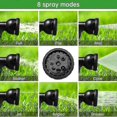 thumbnail image 5 of 30m Flexible Garden Hose Expandable Garden Hose With 8 Functions Spray Water Hose For Garden Irrigation And Cleaning Black, 5 of 5