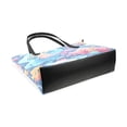 thumbnail image 4 of Tote Bag Aesthetic leather Handbags with Zipper for Women Travel Shoulder Bags Purses with compartment. Cute Little Mermaids, 4 of 6