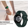 thumbnail image 4 of XIHAMA Galaxy Watch 7/6/5/4 Band 40mm 44mm, for Galaxy Watch FE Band, Soft Silicone Sport Strap Galaxy 6/4 Classic Bands 47mm 46mm 42mm 43mm/Galaxy Watch 5 Pro 45mm, No Gap Bracelet Wristbands, 4 of 6