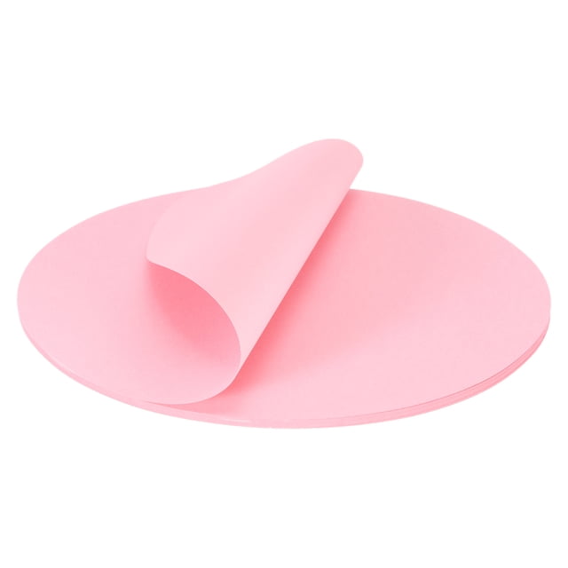 Uxcell 30 Pcs Papel de Cartón Ovalado para Manualidades DIY Pintura Álbum de Recortes 6 x 10 Pulgadas Rosa