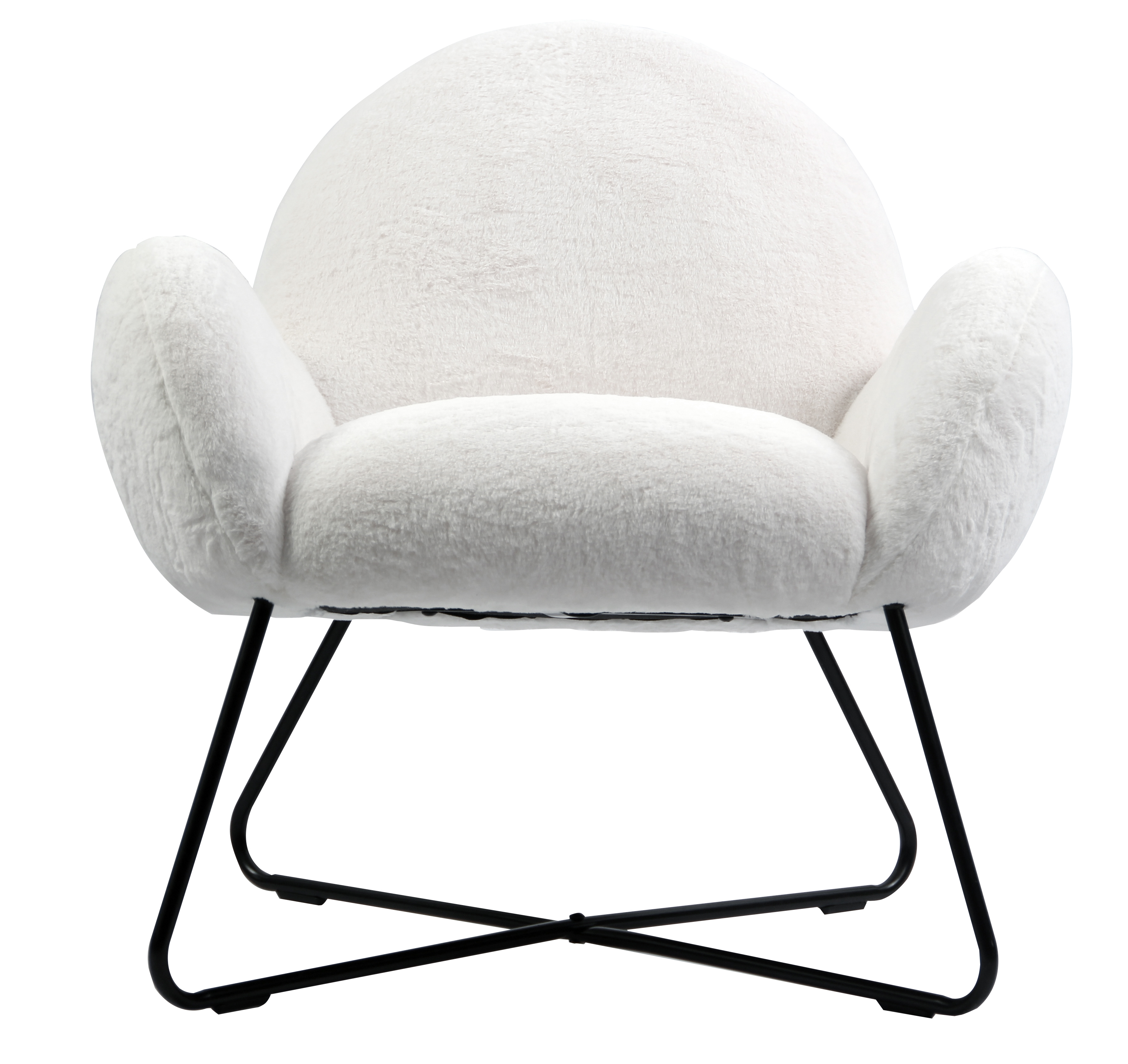 Brooklyn Accent Chair in White